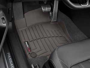 Volkswagen Passat FloorLiner - Front - WeatherTech - DigitalFit - Cocoa - `20-`27