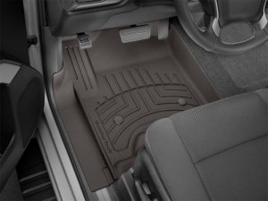 Ram 3500 FloorLiner - Front - WeatherTech - HP - Cocoa - `19-`27 Ram 3500 FloorLiner - Front - WeatherTech - HP - Cocoa - `19-`27