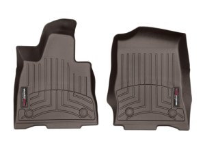 Lincoln Aviator FloorLiner - Front - WeatherTech - DigitalFit - Cocoa - `20-`27
