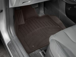 Hyundai Palisade Floor Mat Set - Front - WeatherTech - FloorLiner HP - Cocoa - `20-`27