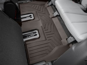 Hyundai Palisade FloorMat - Rear - WeatherTech - FloorLiner HP - Cocoa - `20-`27
