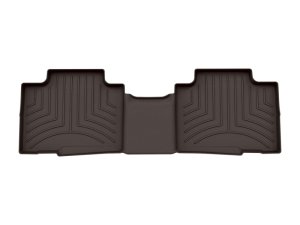 Toyota Highlander Floor Mat Set - Rear - WeatherTech - FloorLiner HP - Cocoa - `20-`27