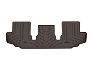 Toyota Highlander Floor Mat - Rear - WeatherTech - FloorLiner HP - Cocoa - `20-`27