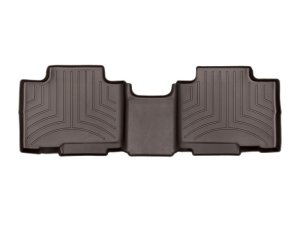 Toyota Highlander Hybrid Floor Mats - Rear - WeatherTech - DigitalFit - Cocoa - `20-`27