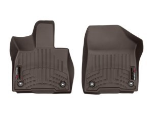 Toyota Sienna FloorLiner - Front - WeatherTech - DigitalFit - Cocoa - `21-`27