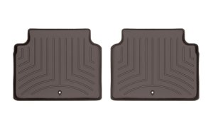 Genesis G80 FloorLiner - Rear - WeatherTech - DigitalFit - Black - `21-`27