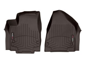 Chrysler Pacifica FloorLiner - Front - WeatherTech - DigitalFit - Cocoa - `21-`27