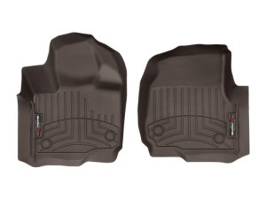 Ford Expedition Floor Mat Set - Front - WeatherTech - FloorLiner DigitalFit - Cocoa - `21-`27