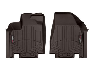Nissan Pathfinder Floor Liner - Front - WeatherTech - FloorLiner DigitalFit - Cocoa - `22-`27 Nissan Pathfinder Floor Liner - Front - WeatherTech - FloorLiner DigitalFit - Cocoa - `22-`27