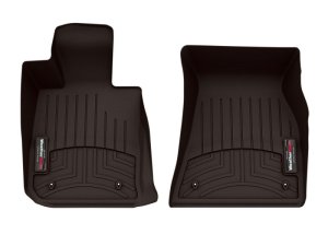 BMW M440i Gran Coupe Floor Mat Set - Front - WeatherTech - FloorLiner DigitalFit - Cocoa - `22-`24 BMW M440i Gran Coupe Floor Mat Set - Front - WeatherTech - FloorLiner DigitalFit - Cocoa - `22-`24