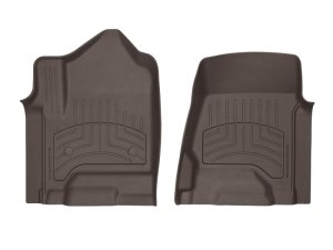Ford Explorer Floor Mats - Front - WeatherTech - FloorLiner HP - Cocoa - `22-`27 Ford Explorer Floor Mats - Front - WeatherTech - FloorLiner HP - Cocoa - `22-`27
