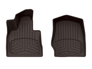 Ford Explorer Floor Mats - Front - WeatherTech - FloorLiner HP - Cocoa - `22-`27