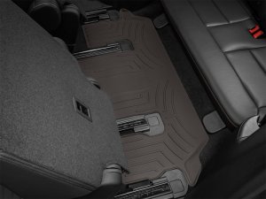 Ford Explorer ST Hybrid Floor Mat Set - Rear - WeatherTech - FloorLiner HP - Cocoa - `22-`23
