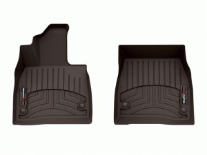 Mercedes-Benz EQS SUV FloorLiner - Front - WeatherTech - DigitalFit - Cocoa - `23-`27 Mercedes-Benz EQS SUV FloorLiner - Front - WeatherTech - DigitalFit - Cocoa - `23-`27