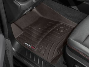 Chevrolet Colorado FloorLiner - Front - WeatherTech - DigitalFit - Cocoa - `23-`26