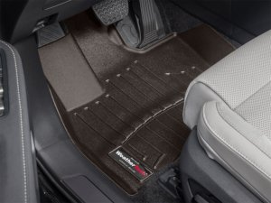 Lexus TX FloorLiner - Front - WeatherTech - DigitalFit - Cocoa - `24-`26