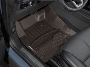 Lincoln Corsair FloorLiner - Front - WeatherTech - DigitalFit - Cocoa - `21-`26