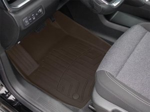 GMC Terrain Floor Mat Set - Front - WeatherTech - FloorLiner HP - Cocoa - 2025+