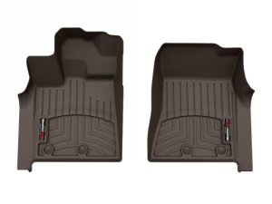 Nissan Armada FloorLiner - Front - WeatherTech - DigitalFit - Cocoa - 2025+