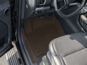 Ford Expedition Floor Mat Set - Front - WeatherTech - FloorLiner HP - Cocoa - `25-`26