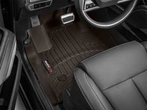 Cadillac Vistiq FloorLiner - Front - WeatherTech - DigitalFit - Cocoa - 2026+