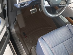 Cadillac Vistiq FloorLiner - Front - WeatherTech - DigitalFit - Cocoa - 2026+