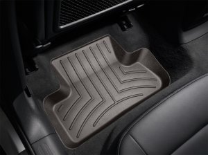 Audi Q5 FloorLiner - Rear - WeatherTech - DigitalFit - Cocoa - `09-`14