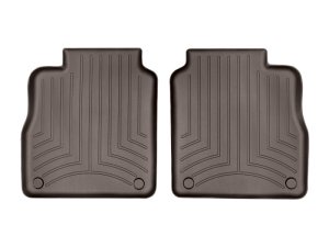 Porsche Panamera FloorLiner - Rear - WeatherTech - DigitalFit - Cocoa - `10-`27