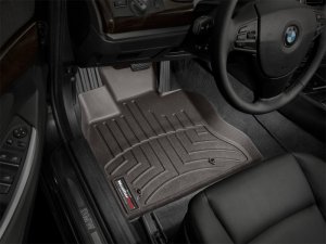 BMW 5-Series GT Floor Mats - Front - WeatherTech - FloorLiner DigitalFit - Cocoa - `10-`16