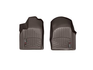 Dodge Durango FloorLiner - Front - WeatherTech - DigitalFit - Cocoa - `11-`27