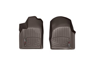Dodge Durango FloorLiner - Front - WeatherTech - DigitalFit - Cocoa - `11-`27