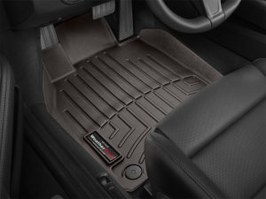 Porsche 911 FloorLiner - Front - WeatherTech - DigitalFit - Cocoa - `12-`15
