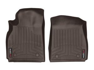 Cadillac XTS FloorLiner - Front - WeatherTech - DigitalFit - Cocoa - `13-`27