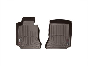 Mercedes-Benz C-Class FloorLiner - Front - WeatherTech - DigitalFit - Cocoa - `12-`14