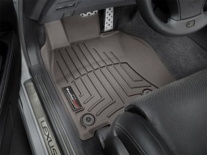 Lexus LS FloorLiner - Front - WeatherTech - DigitalFit - Cocoa - `13-`14