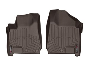 Cadillac SRX FloorLiner - Front - WeatherTech - DigitalFit - Cocoa - `10-`27