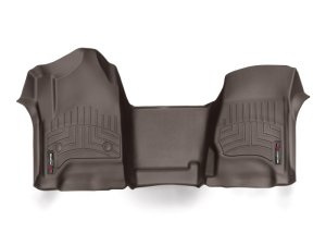 Chevrolet Silverado FloorLiner - Front - WeatherTech - DigitalFit - Cocoa - `14-`27