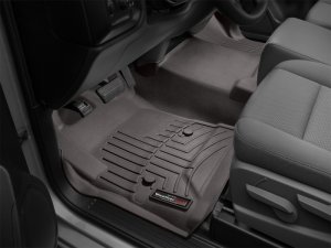 Chevrolet Silverado 1500 FloorLiner - Front - WeatherTech - DigitalFit - Cocoa - `14-`27