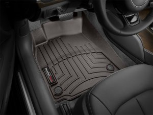 Audi S6 FloorLiner - Front - WeatherTech - DigitalFit - Cocoa - `12-`27 Audi S6 FloorLiner - Front - WeatherTech - DigitalFit - Cocoa - `12-`27