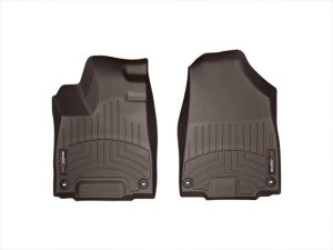 Acura MDX FloorLiner - Front - WeatherTech - DigitalFit - Cocoa - `14-`16