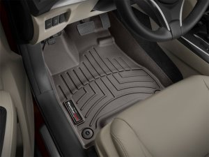 Acura MDX FloorLiner - Front - WeatherTech - DigitalFit - Cocoa - `14-`16