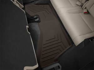 Acura MDX Floor Mats - Rear - WeatherTech - 3D FloorMat - Cocoa - `14-`16