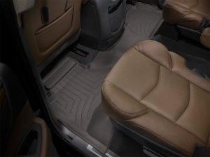 Cadillac Escalade ESV FloorLiner - Rear - WeatherTech - DigitalFit - Cocoa - `15-`27