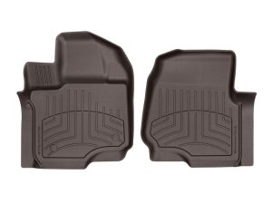 Ford F-150 SuperCrew Floor Mat - Front - WeatherTech - FloorLiner HP - Cocoa - `15-`27