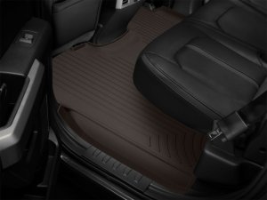 Ford F-150 3D FloorMat - Rear - WeatherTech - FloorLiner HP - Cocoa - `15-`27