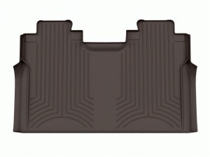 Ford F-150 3D FloorMat - Rear - WeatherTech - FloorLiner HP - Cocoa - `15-`27