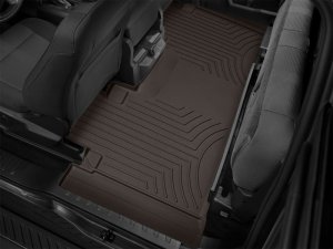 Ford F-150 Floor Mat - Rear - WeatherTech - FloorLiner HP - Cocoa - `15-`27
