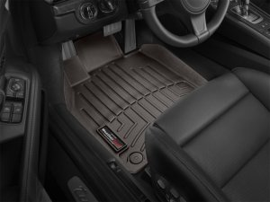 Porsche Boxster FloorLiner - Front - WeatherTech - DigitalFit - Cocoa - `13-`15