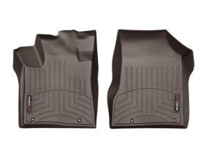 Nissan Murano Floor Mats - Front - WeatherTech - FloorLiner DigitalFit - Cocoa - `15-`27