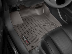 Nissan Murano Floor Mats - Front - WeatherTech - FloorLiner DigitalFit - Cocoa - `15-`27